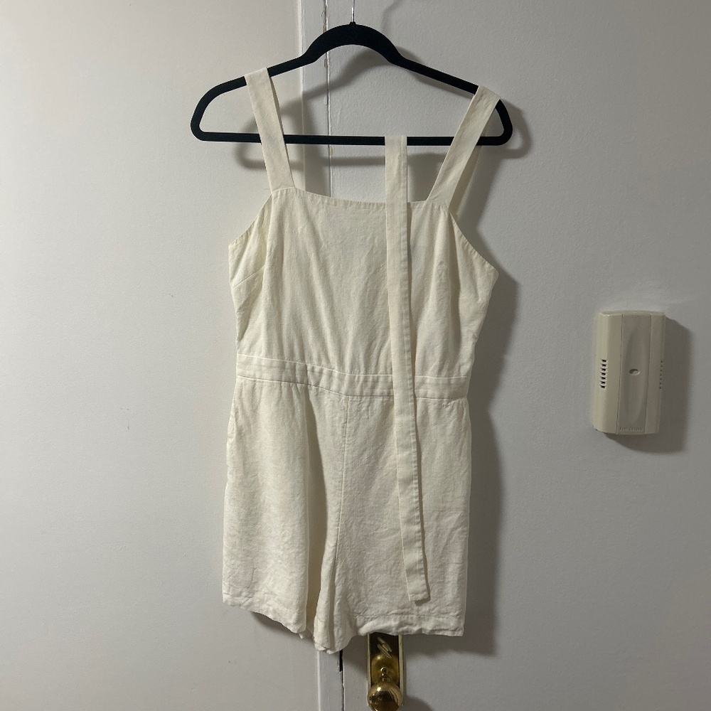 & Other Stories Cotton Cream/Off White Dress